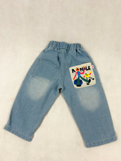 Rifľové Apple Nohavice